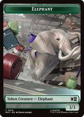 Angel // Elephant Double-Sided Token [Marvel Super Heroes Commander Tokens] | L.A. Mood Comics and Games