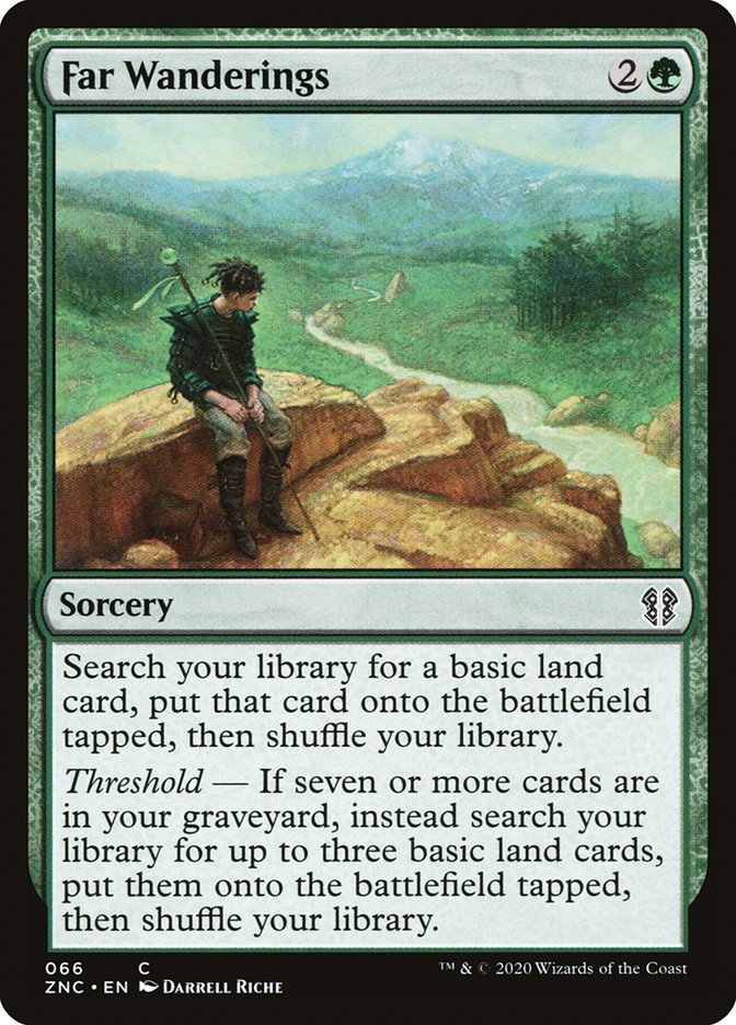 Far Wanderings [Zendikar Rising Commander] | L.A. Mood Comics and Games