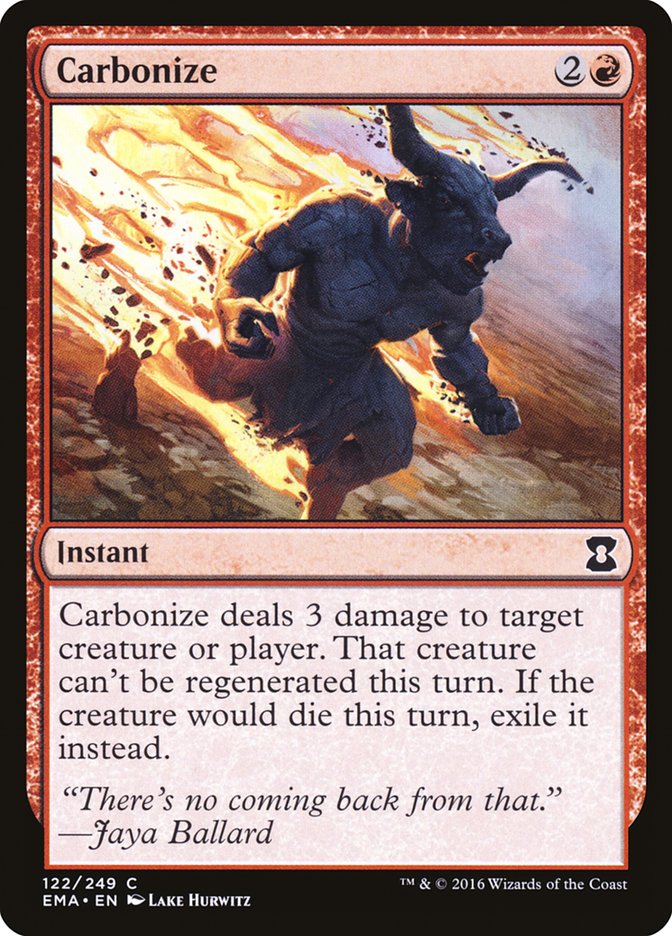 Carbonize [Eternal Masters] | L.A. Mood Comics and Games