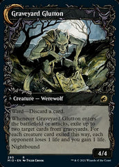 Graveyard Trespasser // Graveyard Glutton (Showcase Equinox) [Innistrad: Midnight Hunt] | L.A. Mood Comics and Games