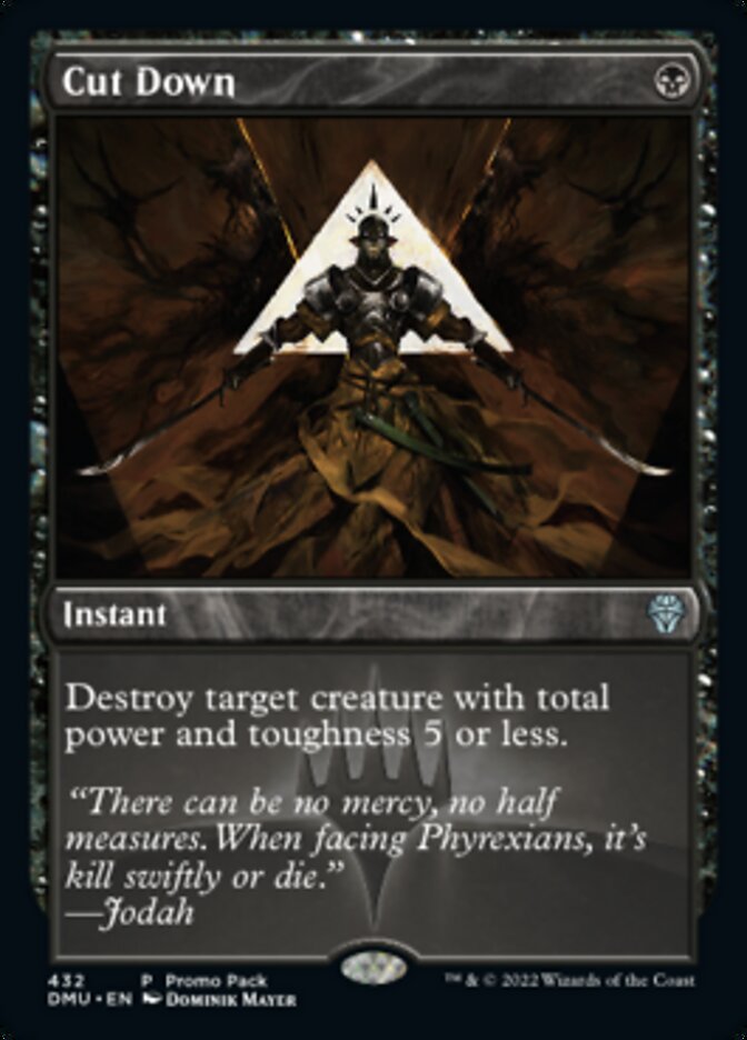 Cut Down (Promo Pack) [Dominaria United Promos] | L.A. Mood Comics and Games