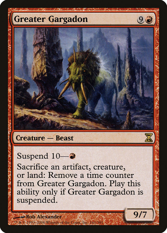 Greater Gargadon [Time Spiral] | L.A. Mood Comics and Games