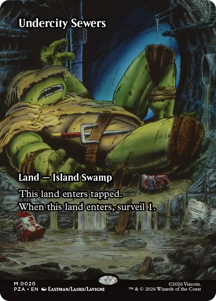 Undercity Sewers (Borderless) [Teenage Mutant Ninja Turtles Eternal-Legal] | L.A. Mood Comics and Games