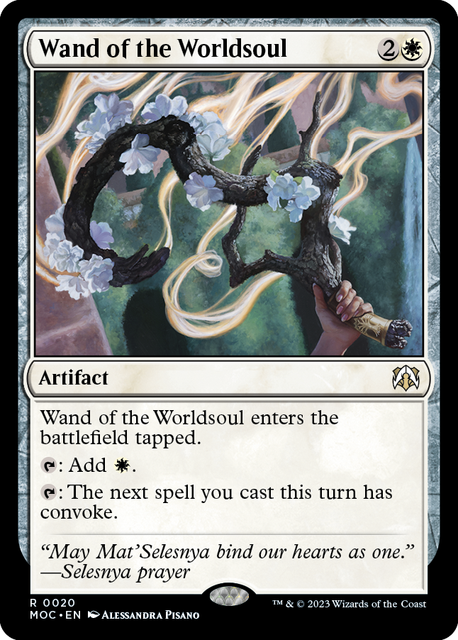 Wand of the Worldsoul [March of the Machine Commander] | L.A. Mood Comics and Games