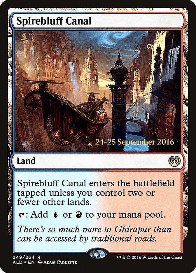Spirebluff Canal [Kaladesh Prerelease Promos] | L.A. Mood Comics and Games