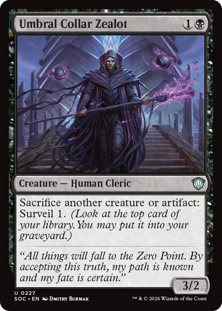 Umbral Collar Zealot [Secrets of Strixhaven Commander] | L.A. Mood Comics and Games