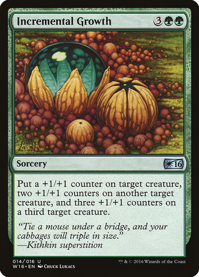 Incremental Growth [Welcome Deck 2016] | L.A. Mood Comics and Games