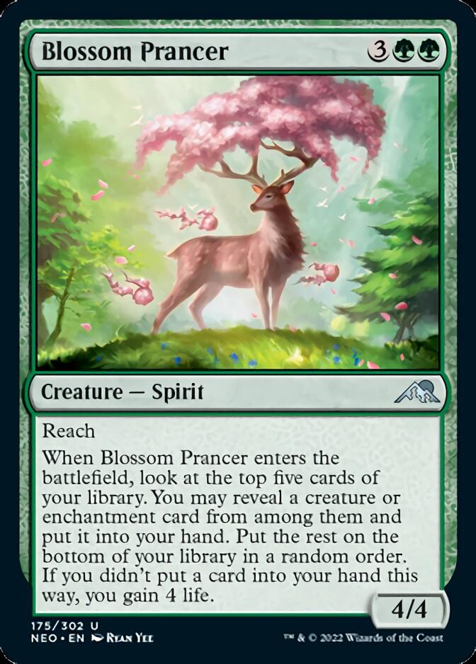 Blossom Prancer [Kamigawa: Neon Dynasty] | L.A. Mood Comics and Games