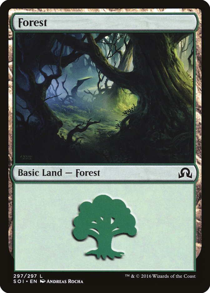 Forest (297) [Shadows over Innistrad] | L.A. Mood Comics and Games