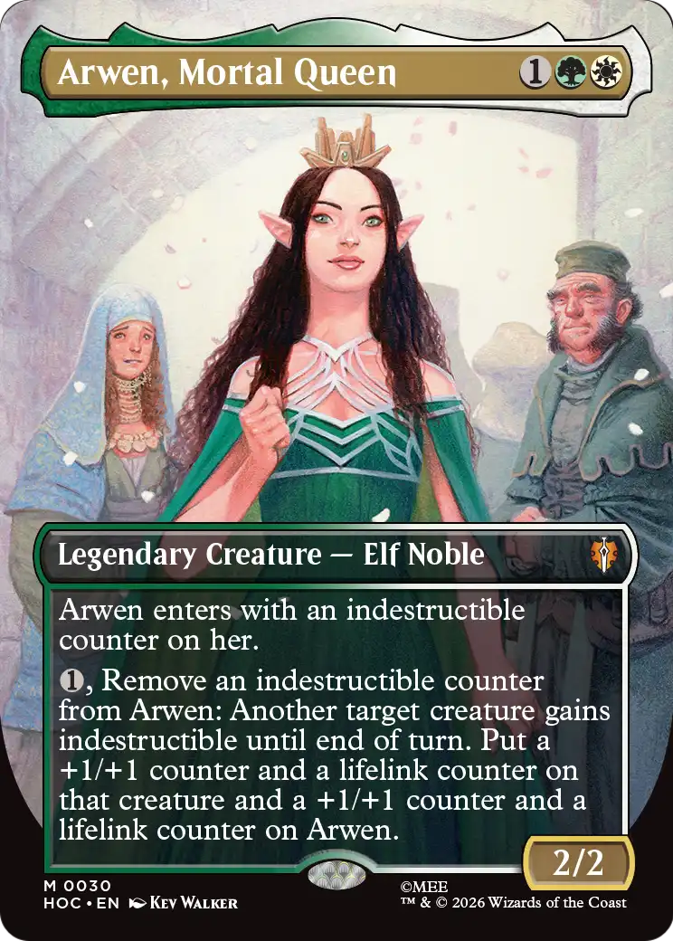 Arwen, Mortal Queen (Borderless) [The Hobbit: Eternal-Legal] | L.A. Mood Comics and Games