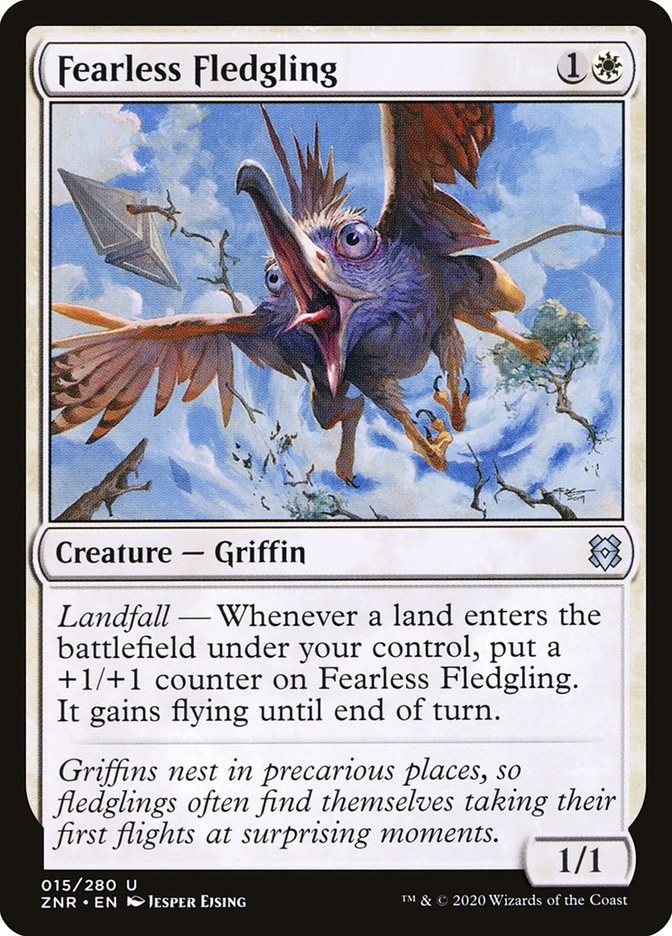 Fearless Fledgling [Zendikar Rising] | L.A. Mood Comics and Games