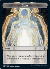 Copy // Construct (030) Double-Sided Token [Commander 2021 Tokens] | L.A. Mood Comics and Games