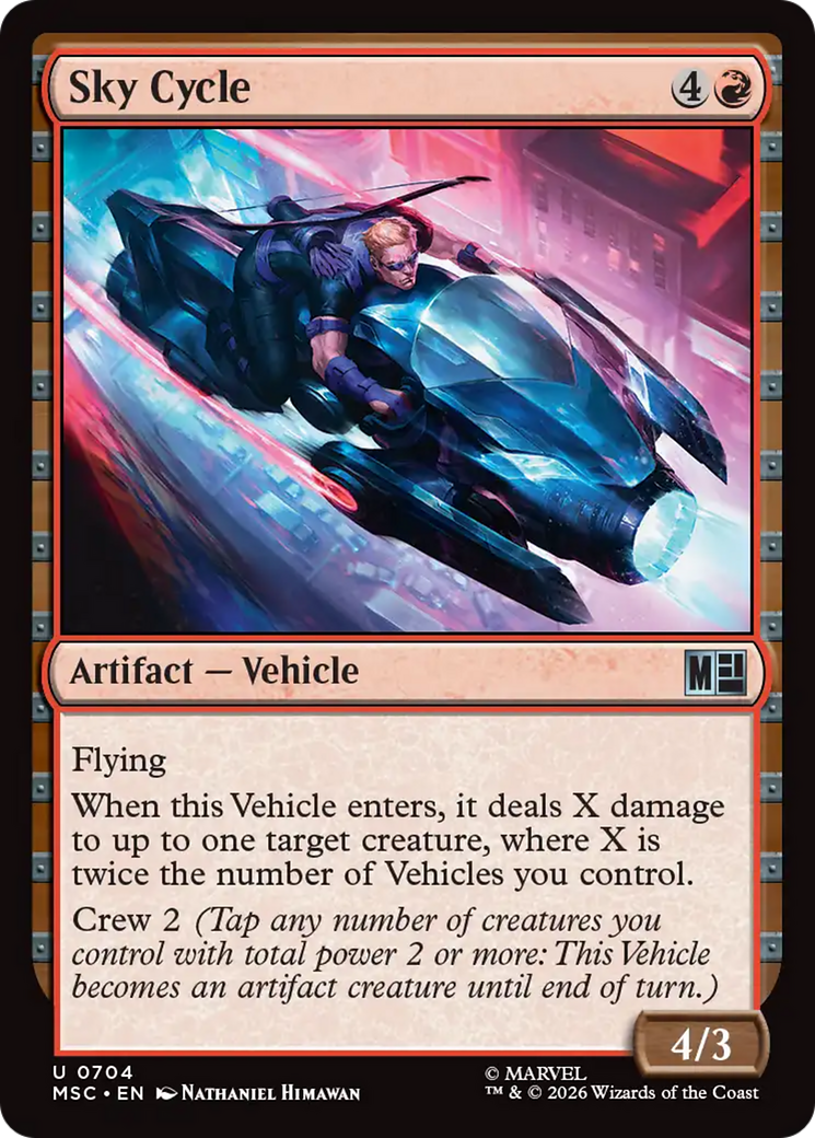 Sky Cycle [Marvel Super Heroes Commander] | L.A. Mood Comics and Games