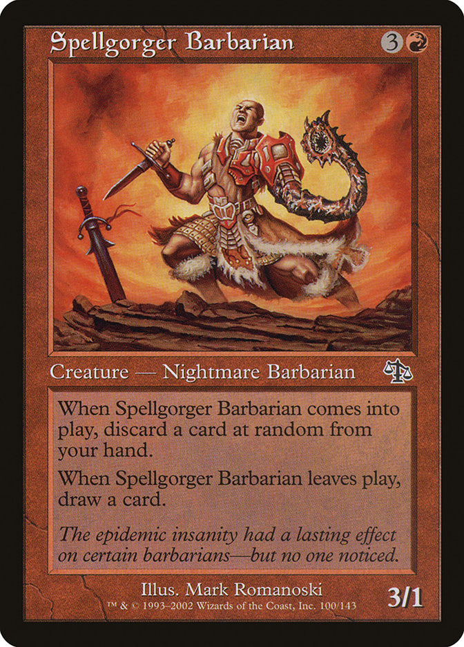 Spellgorger Barbarian [Judgment] | L.A. Mood Comics and Games