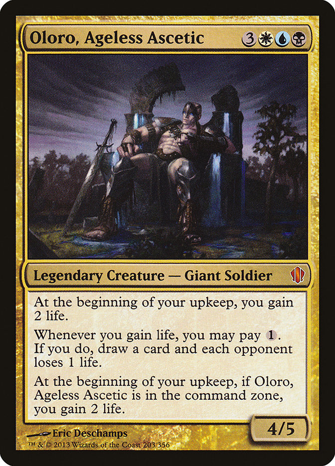 Oloro, Ageless Ascetic [Commander 2013] | L.A. Mood Comics and Games