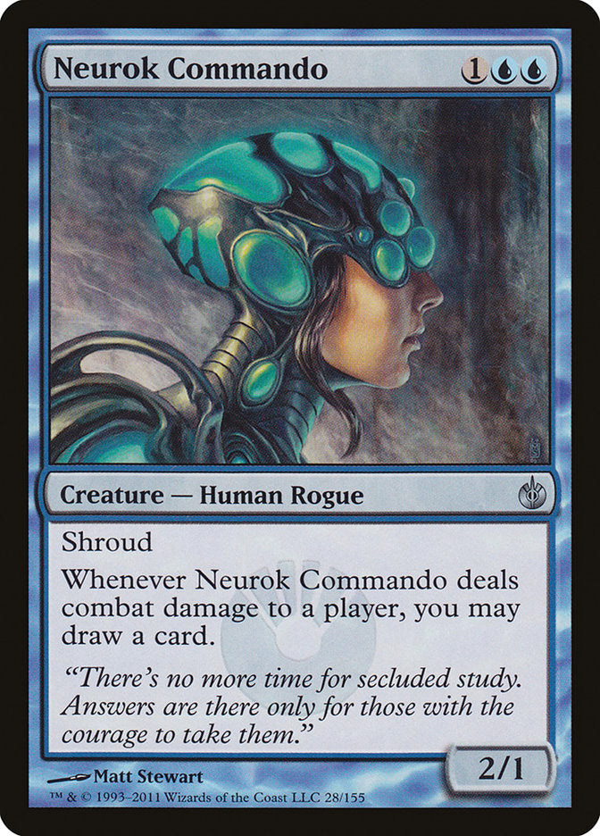 Neurok Commando [Mirrodin Besieged] | L.A. Mood Comics and Games