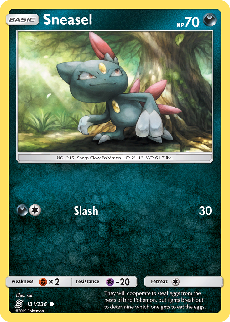 Sneasel (131/236) [Sun & Moon: Unified Minds] | L.A. Mood Comics and Games