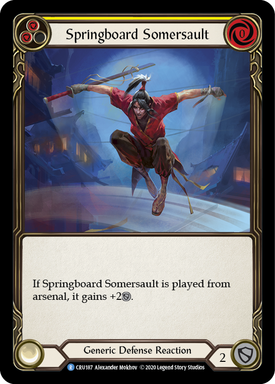 Springboard Somersault [CRU187] (Crucible of War) | L.A. Mood Comics and Games