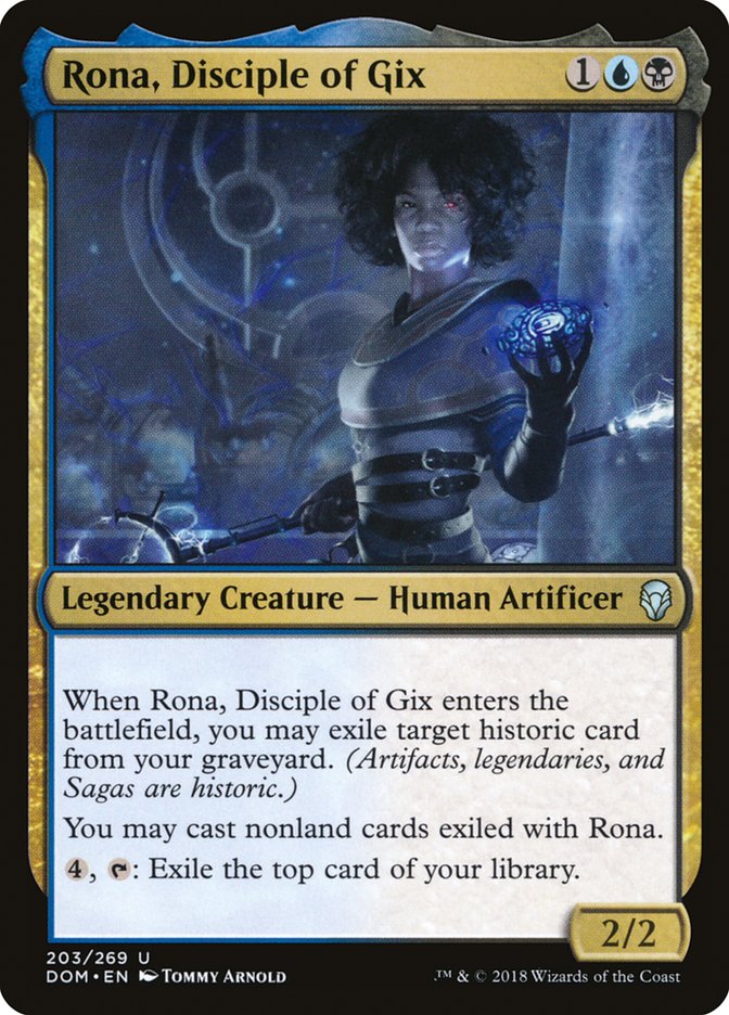 Rona, Disciple of Gix [Dominaria] | L.A. Mood Comics and Games