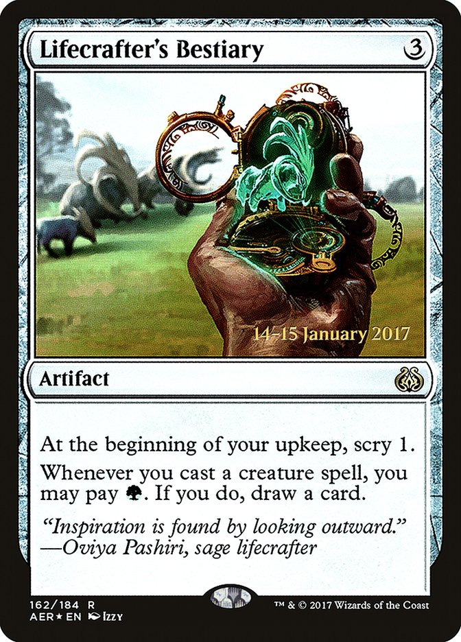 Lifecrafter's Bestiary [Aether Revolt Prerelease Promos] | L.A. Mood Comics and Games