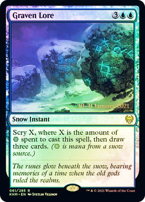 Graven Lore [Kaldheim Prerelease Promos] | L.A. Mood Comics and Games