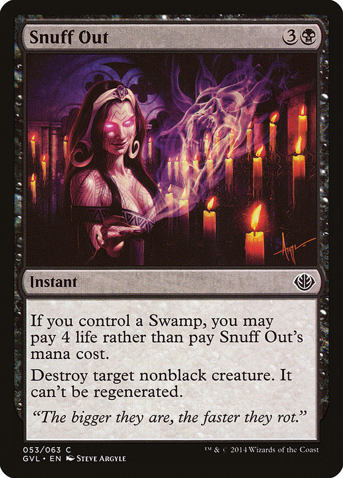 Snuff Out (Garruk vs. Liliana) [Duel Decks Anthology] | L.A. Mood Comics and Games