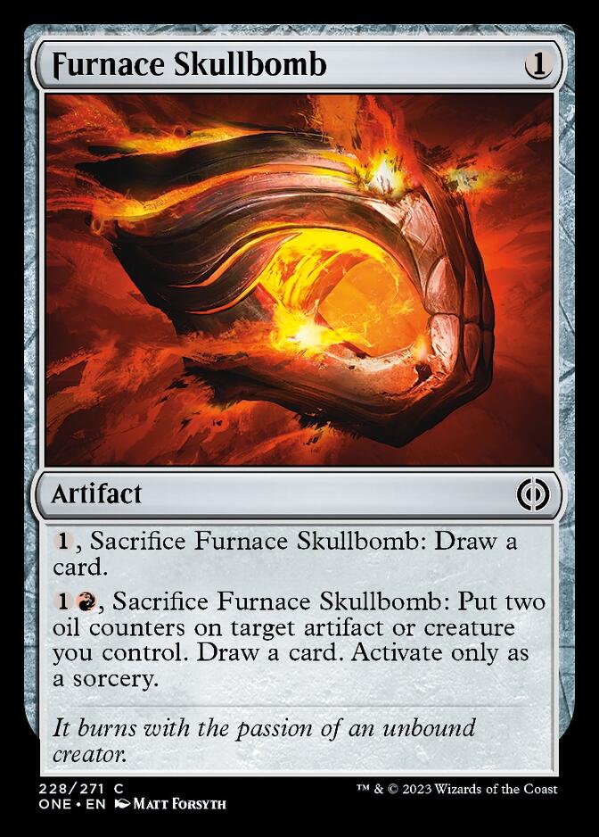 Furnace Skullbomb [Phyrexia: All Will Be One] | L.A. Mood Comics and Games