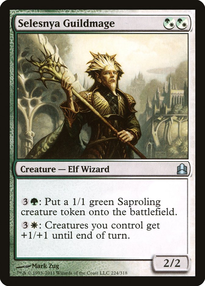 Selesnya Guildmage [Commander 2011] | L.A. Mood Comics and Games