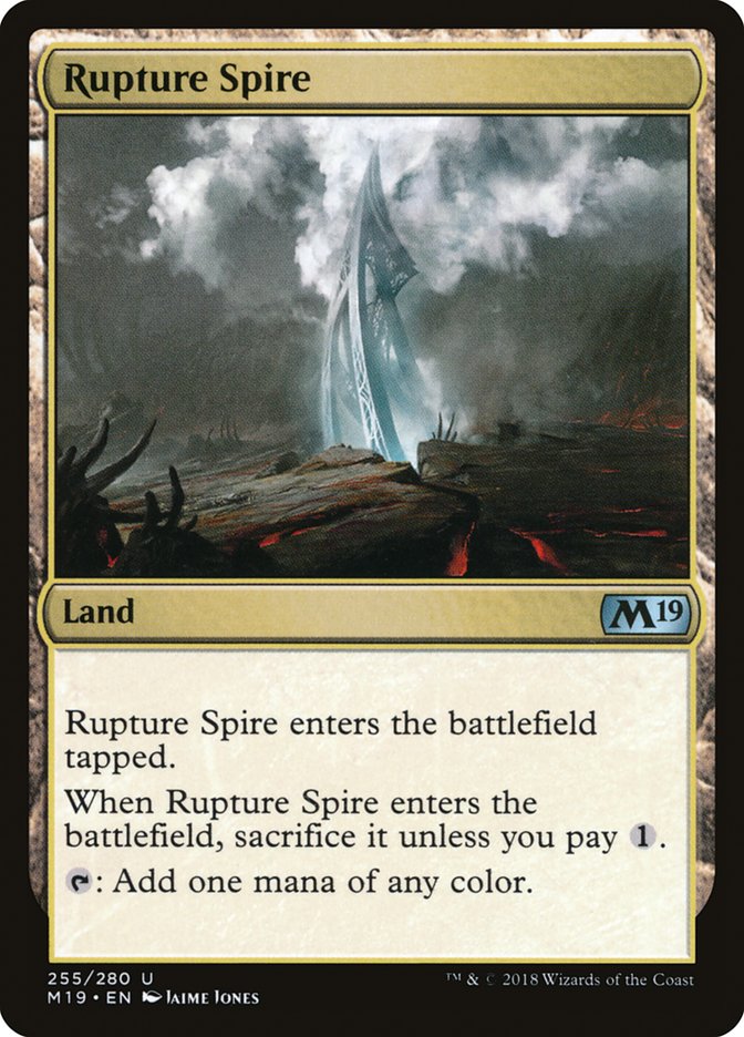 Rupture Spire [Core Set 2019] | L.A. Mood Comics and Games