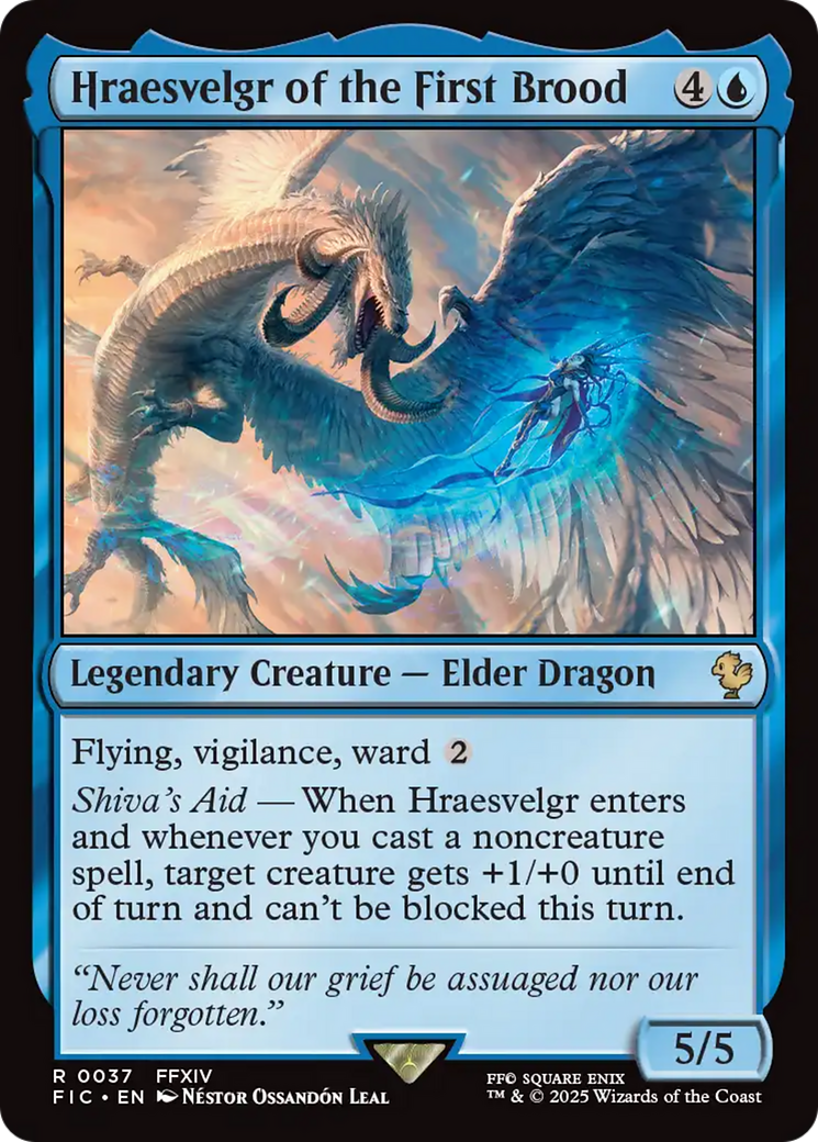 Hraesvelgr of the First Brood [FINAL FANTASY Commander] | L.A. Mood Comics and Games