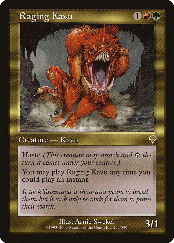 Raging Kavu [Invasion] | L.A. Mood Comics and Games