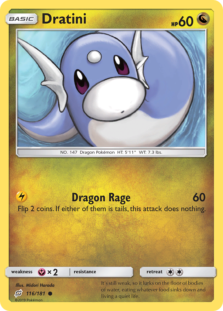 Dratini (116/181) [Sun & Moon: Team Up] | L.A. Mood Comics and Games