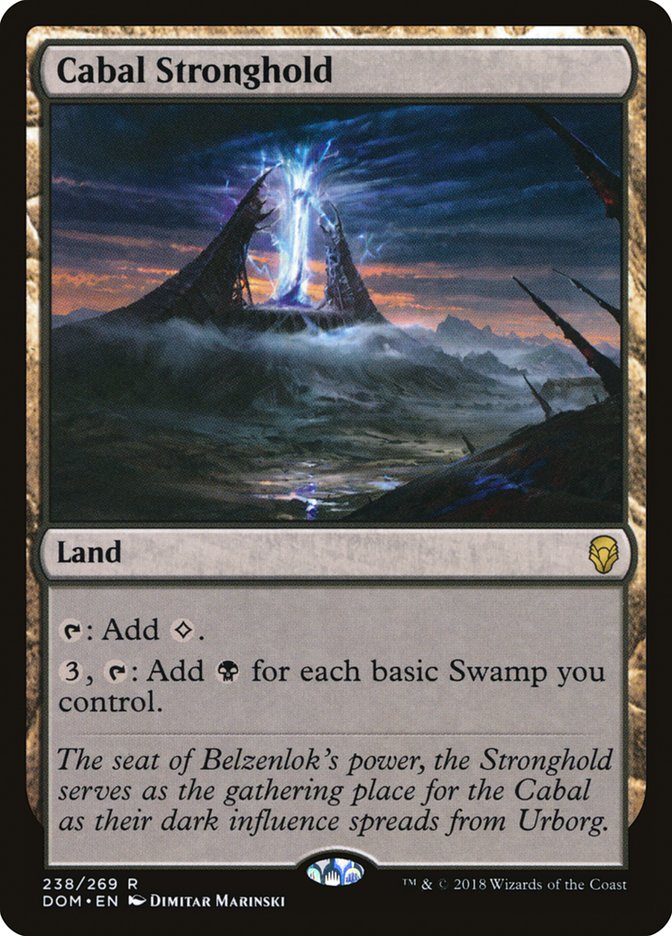 Cabal Stronghold [Dominaria] | L.A. Mood Comics and Games