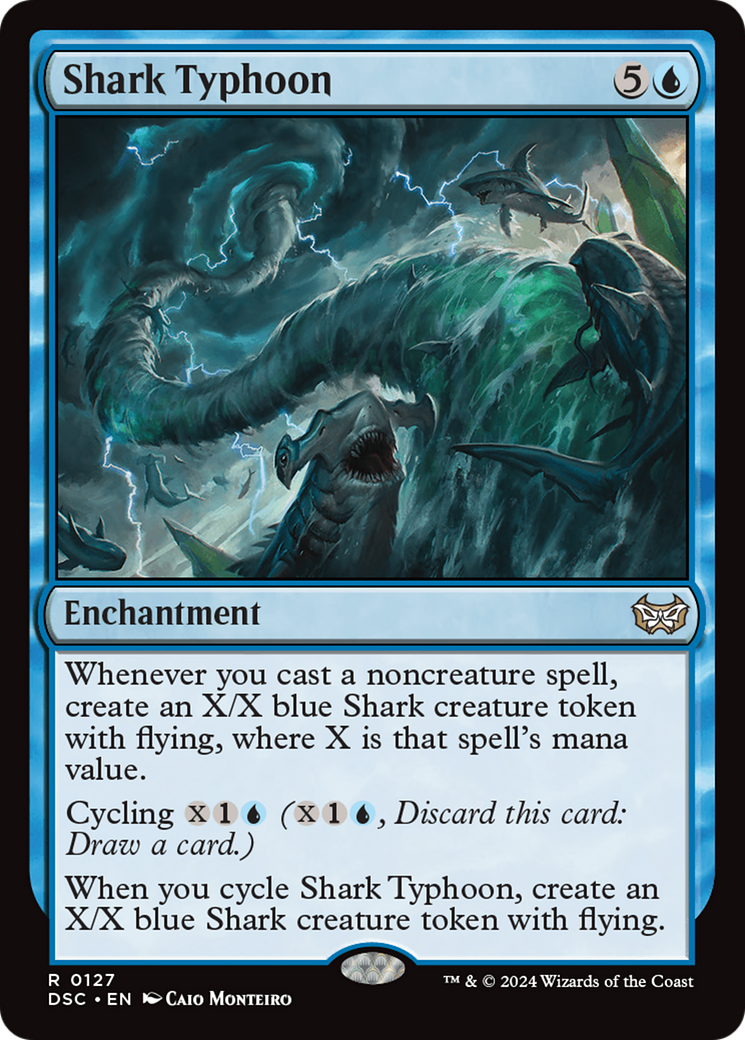 Shark Typhoon [Duskmourn: House of Horror Commander] | L.A. Mood Comics and Games