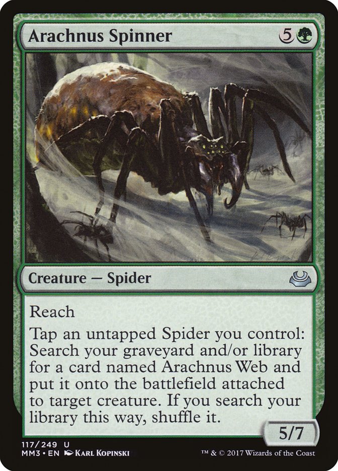 Arachnus Spinner [Modern Masters 2017] | L.A. Mood Comics and Games