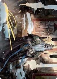 Narfi, Betrayer King Art Card (Gold-Stamped Signature) [Kaldheim Art Series] | L.A. Mood Comics and Games