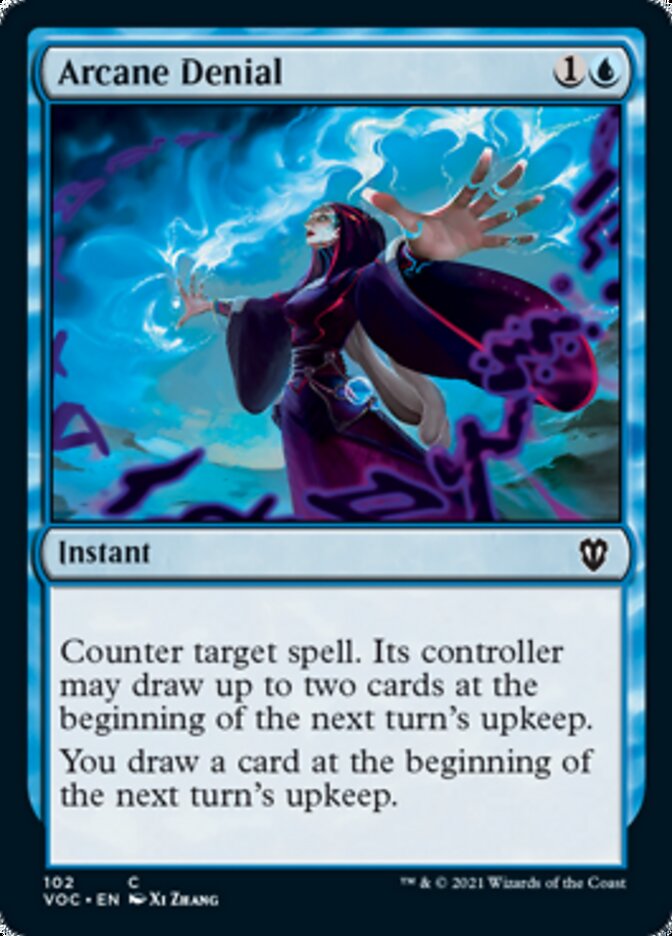 Arcane Denial [Innistrad: Crimson Vow Commander] | L.A. Mood Comics and Games
