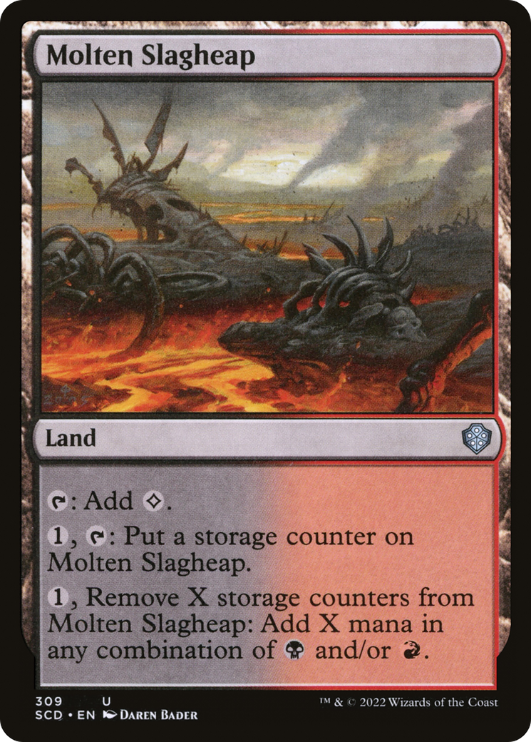 Molten Slagheap [Starter Commander Decks] | L.A. Mood Comics and Games