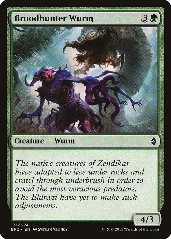 Broodhunter Wurm [Battle for Zendikar] | L.A. Mood Comics and Games