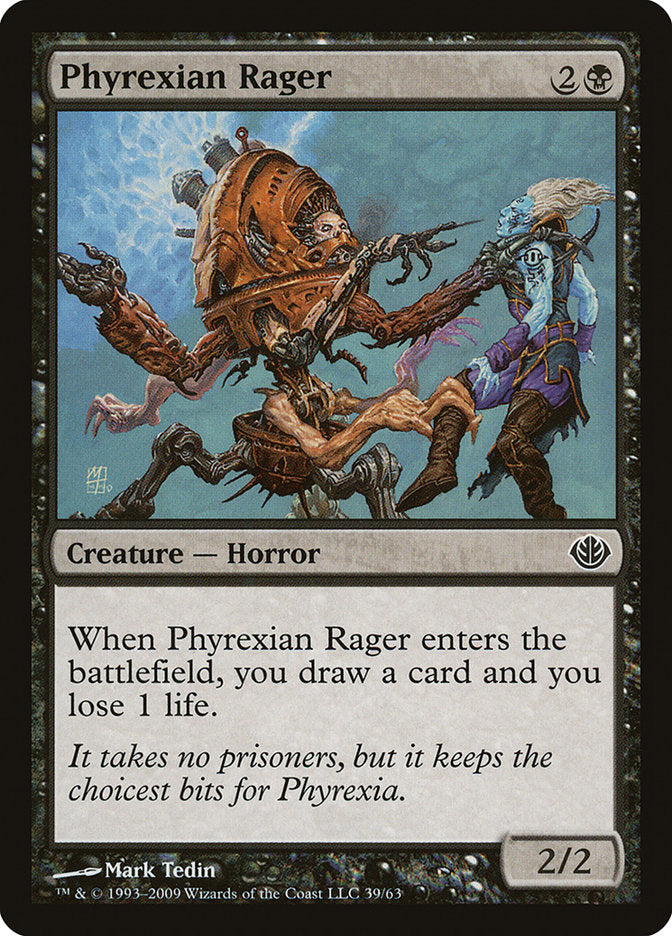 Phyrexian Rager [Duel Decks: Garruk vs. Liliana] | L.A. Mood Comics and Games