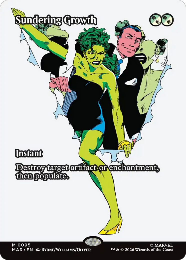 Sundering Growth (Borderless) [Marvel Universe: Eternal-Legal] | L.A. Mood Comics and Games