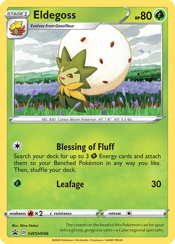 Eldegoss (SWSH046) [Sword & Shield: Black Star Promos] | L.A. Mood Comics and Games