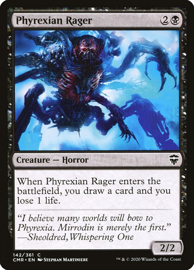 Phyrexian Rager [Commander Legends] | L.A. Mood Comics and Games