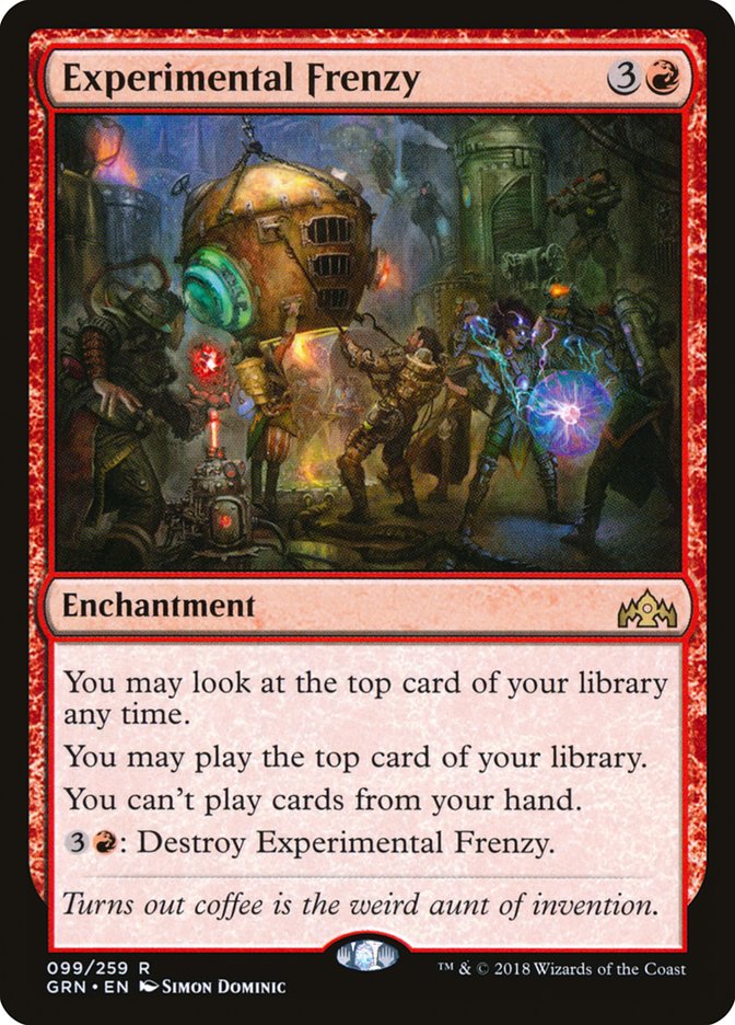 Experimental Frenzy [Guilds of Ravnica] | L.A. Mood Comics and Games