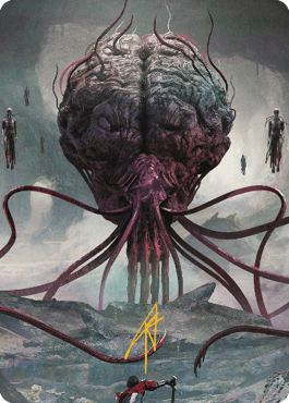Elder Brain Art Card (Gold-Stamped Signature) [Commander Legends: Battle for Baldur's Gate Art Series] | L.A. Mood Comics and Games