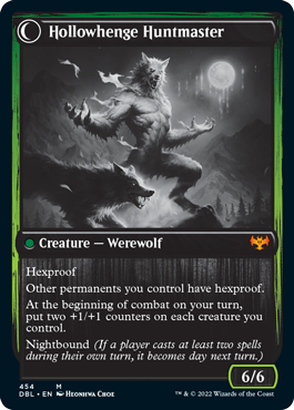Avabruck Caretaker // Hollowhenge Huntmaster [Innistrad: Double Feature] | L.A. Mood Comics and Games
