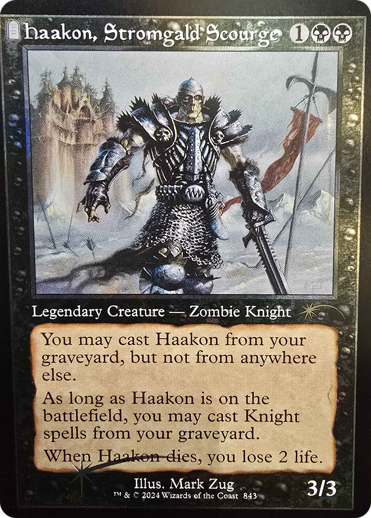 Haakon, Stromgald Scourge (Retro Frame) [Secret Lair Drop Series] | L.A. Mood Comics and Games
