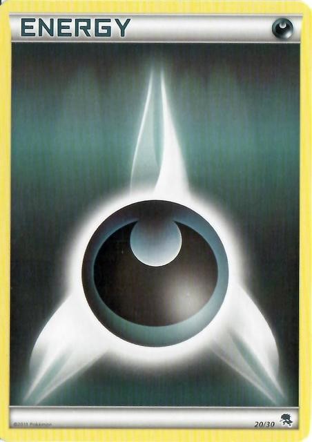 Darkness Energy (20/30) [Black & White: Trainer Kit - Zoroark] | L.A. Mood Comics and Games