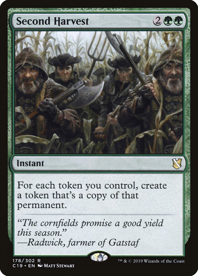 Second Harvest [Commander 2019] | L.A. Mood Comics and Games