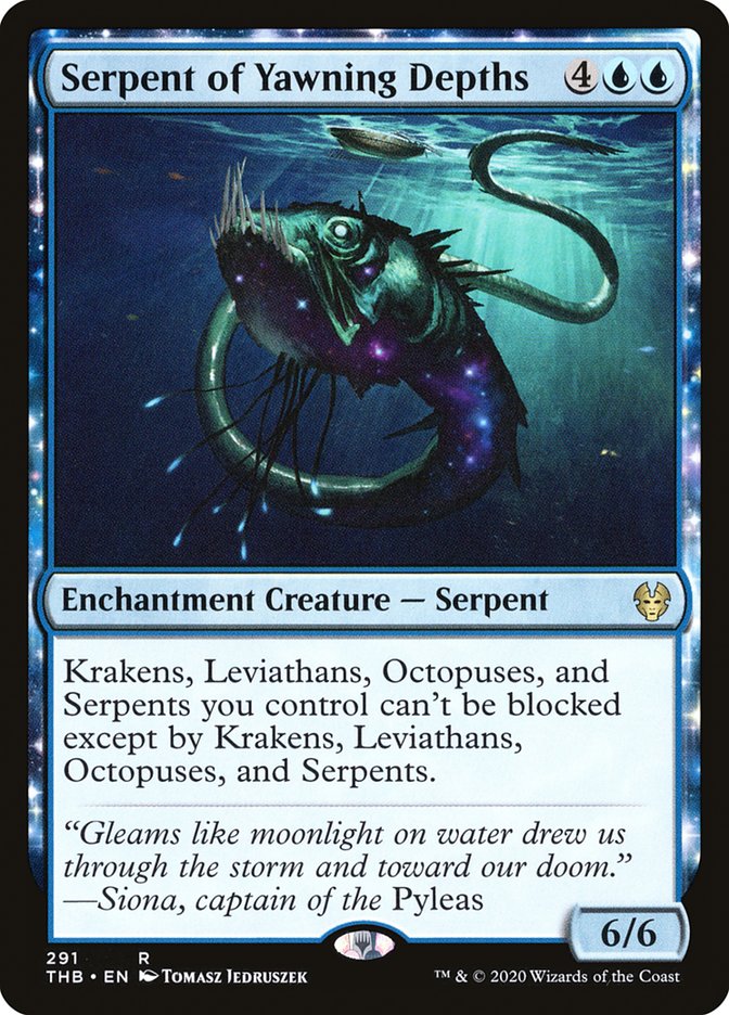 Serpent of Yawning Depths [Theros Beyond Death] | L.A. Mood Comics and Games